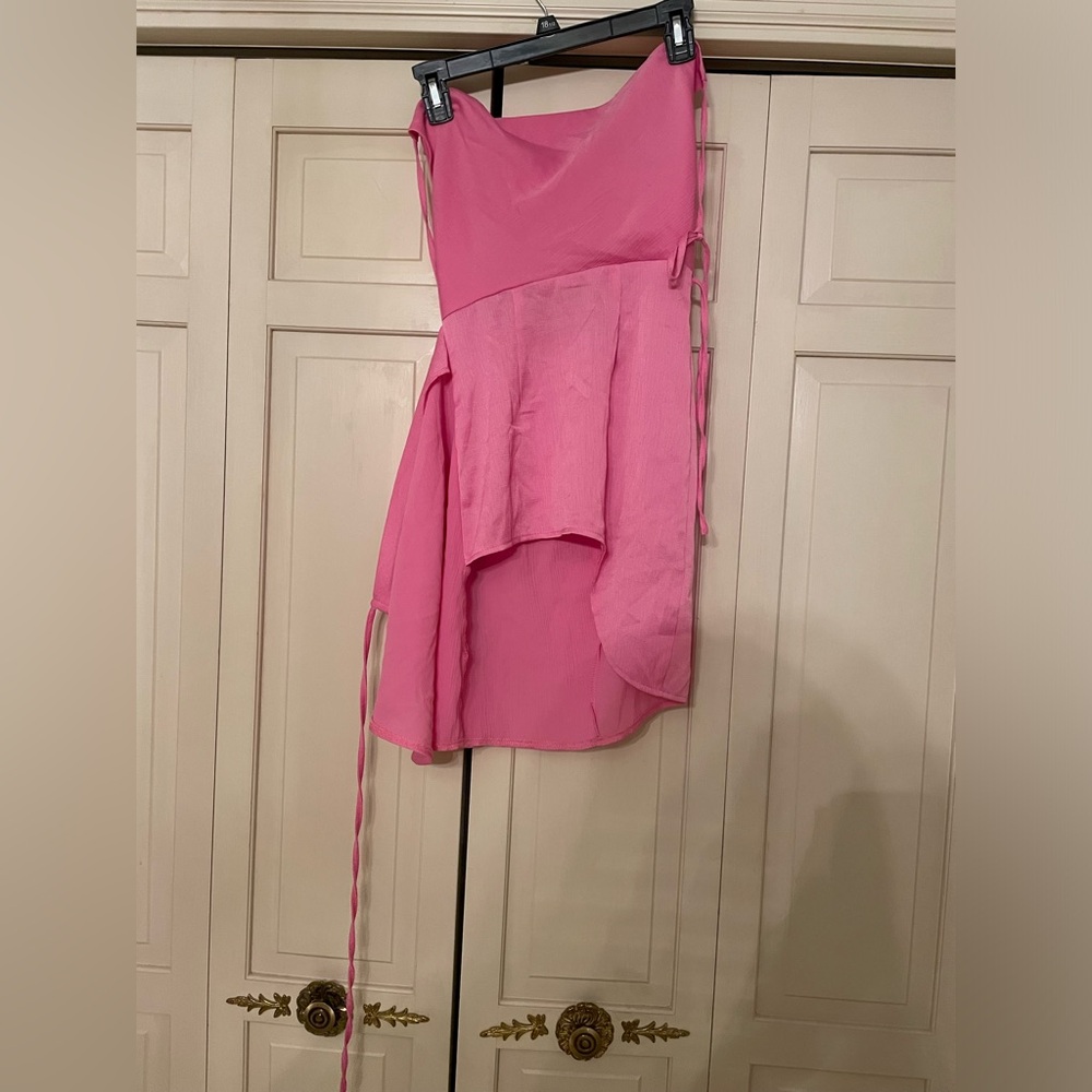 Princess Polly Pink Asymmetrical Dress